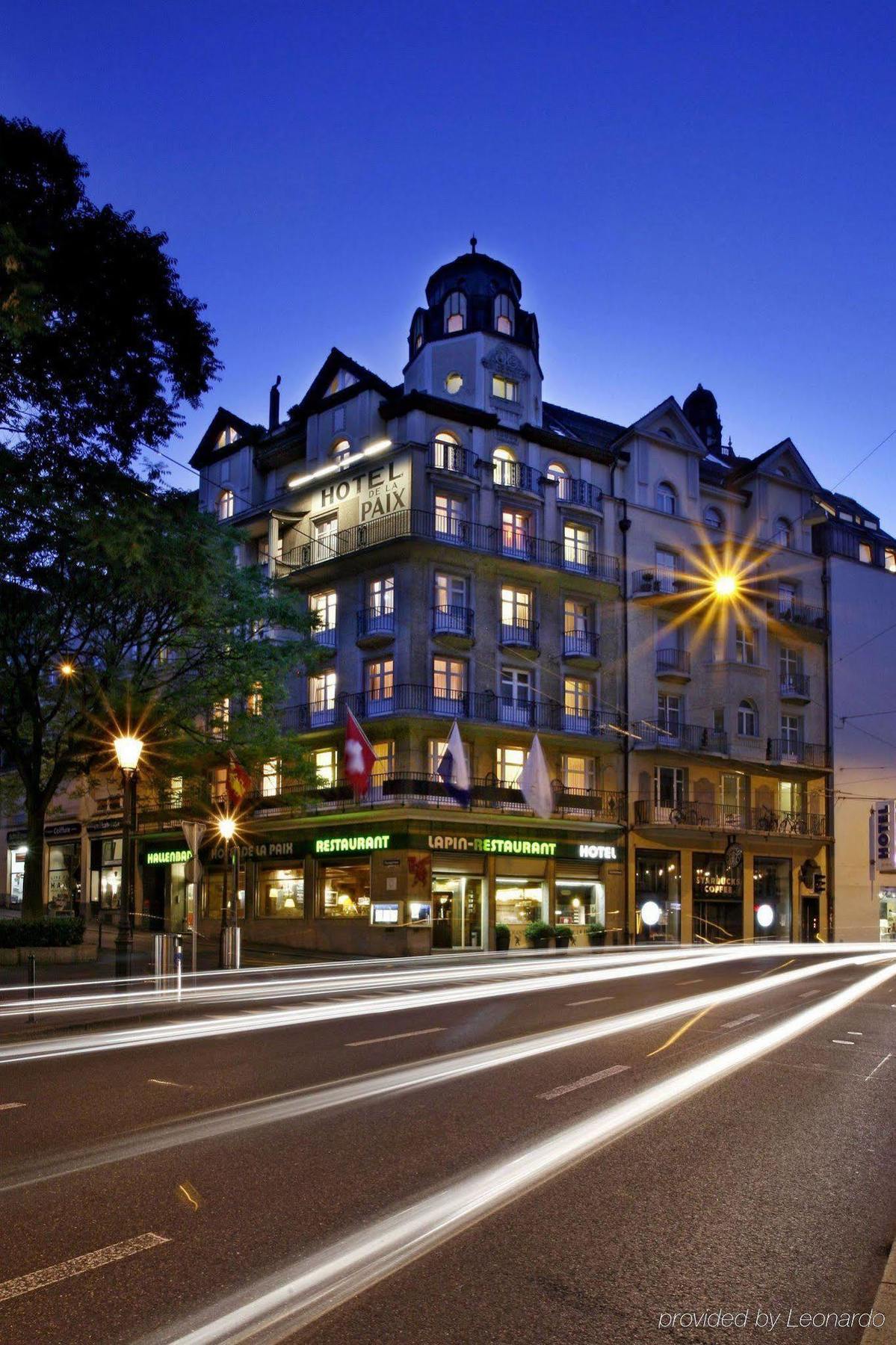 Hotel De La Paix Lucern Exteriér fotografie